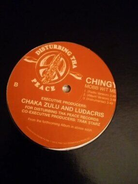 Chingy: right thurr / mobb wit me Distturbing Tha Peace Vinal Record 12in Single
